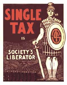 Georgeist Single Tax Poster