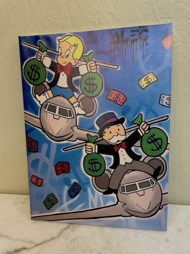 Alec Monopoly art